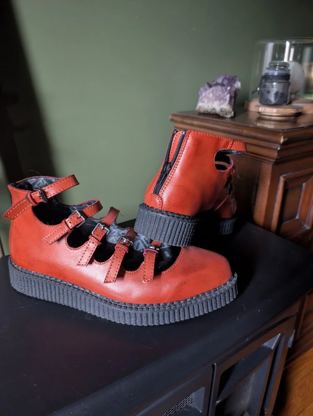 T.U.K. Orange Creepers
